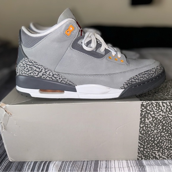 Jordan Other - Air Jordan 3 Cool Gray DB Cement Mens Size 13